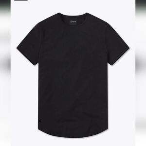 Cuts AO Curve Hem Tee - Black